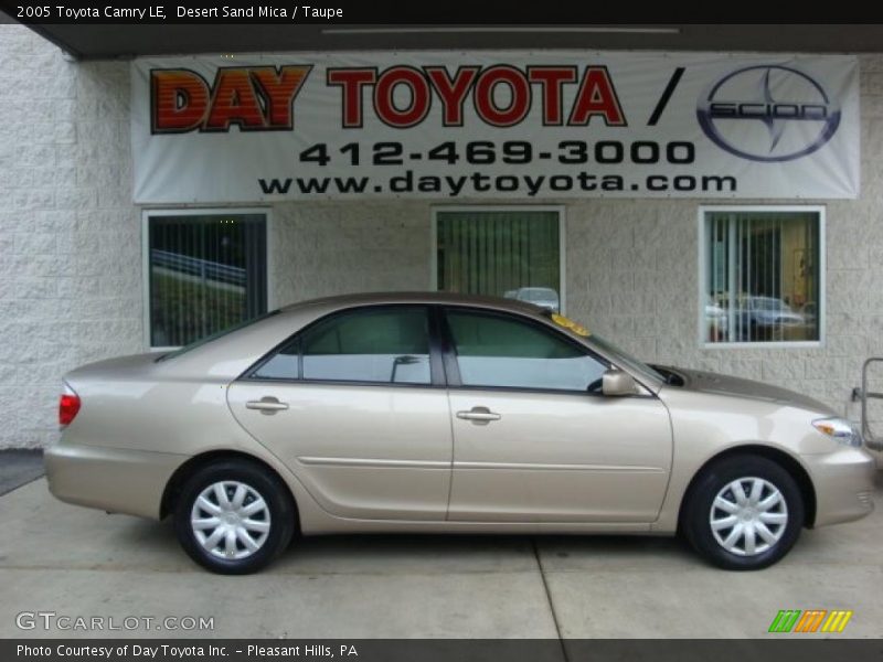 Desert Sand Mica / Taupe 2005 Toyota Camry LE