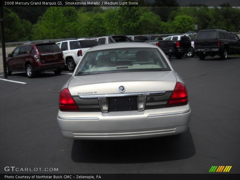 Smokestone Metallic / Medium Light Stone 2008 Mercury Grand Marquis GS