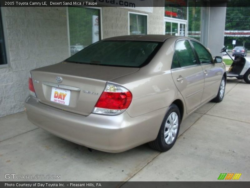 Desert Sand Mica / Taupe 2005 Toyota Camry LE