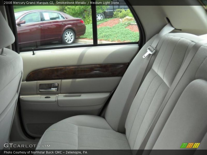 Smokestone Metallic / Medium Light Stone 2008 Mercury Grand Marquis GS
