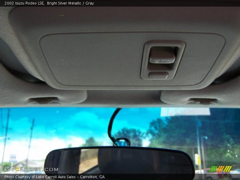 Bright Silver Metallic / Gray 2002 Isuzu Rodeo LSE