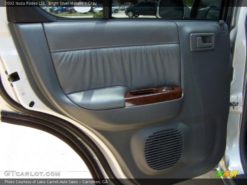 Bright Silver Metallic / Gray 2002 Isuzu Rodeo LSE