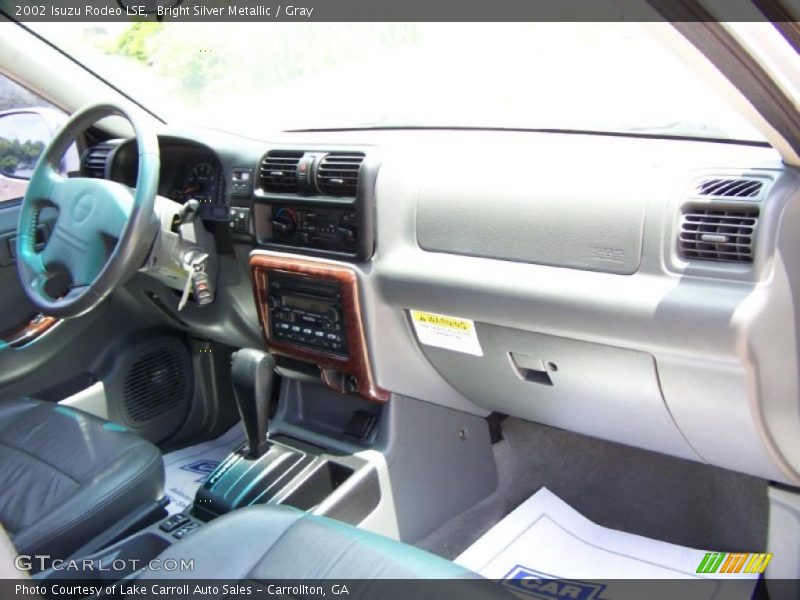Bright Silver Metallic / Gray 2002 Isuzu Rodeo LSE