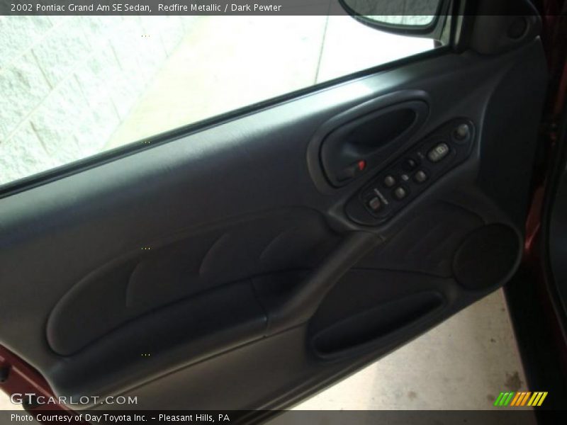 Redfire Metallic / Dark Pewter 2002 Pontiac Grand Am SE Sedan