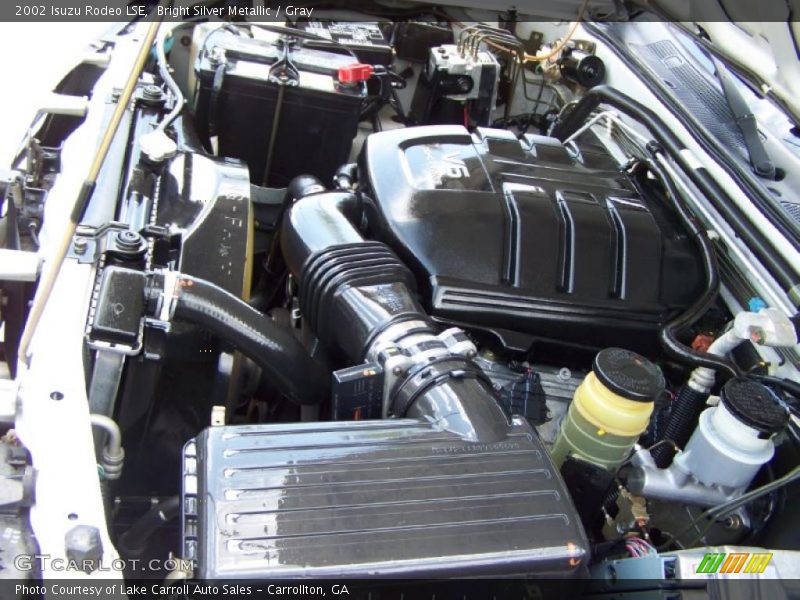 Bright Silver Metallic / Gray 2002 Isuzu Rodeo LSE