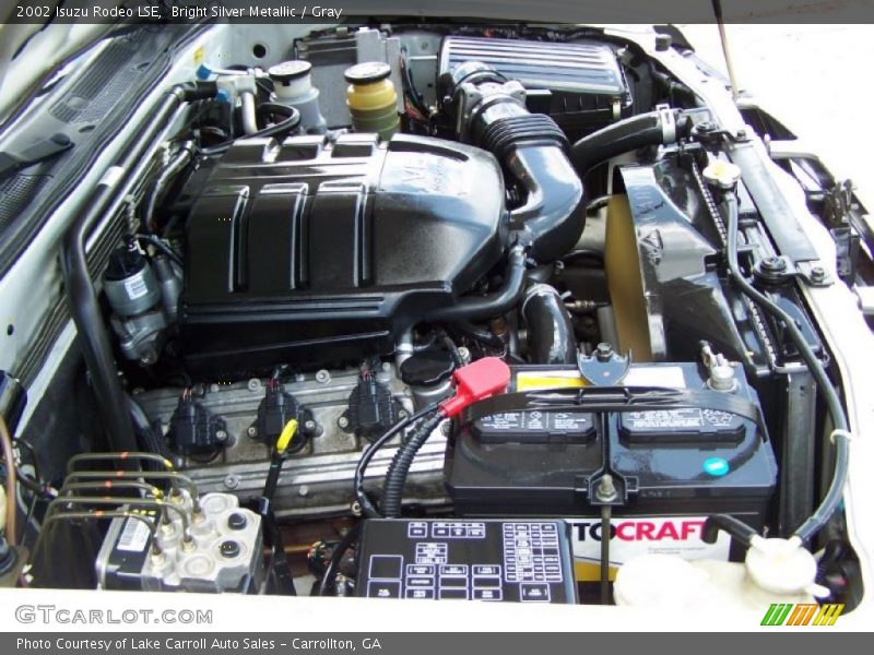 Bright Silver Metallic / Gray 2002 Isuzu Rodeo LSE
