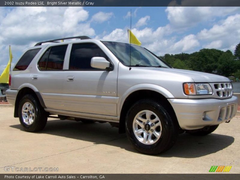 Bright Silver Metallic / Gray 2002 Isuzu Rodeo LSE