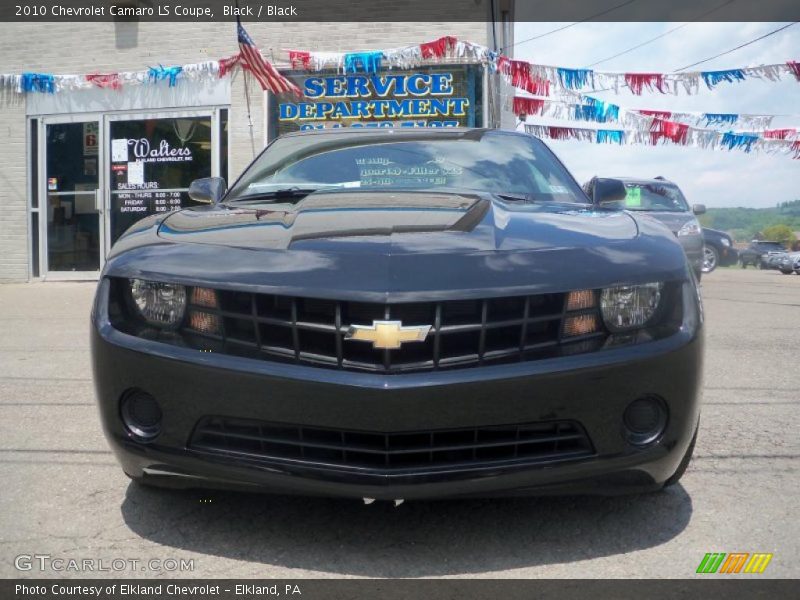 Black / Black 2010 Chevrolet Camaro LS Coupe