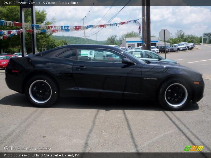 Black / Black 2010 Chevrolet Camaro LS Coupe