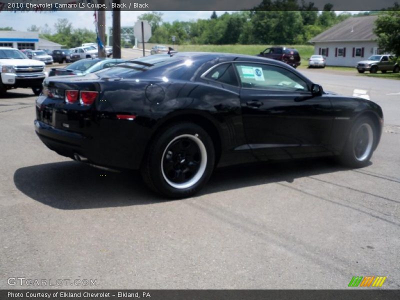 Black / Black 2010 Chevrolet Camaro LS Coupe