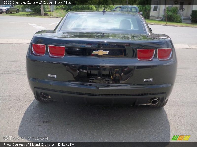 Black / Black 2010 Chevrolet Camaro LS Coupe