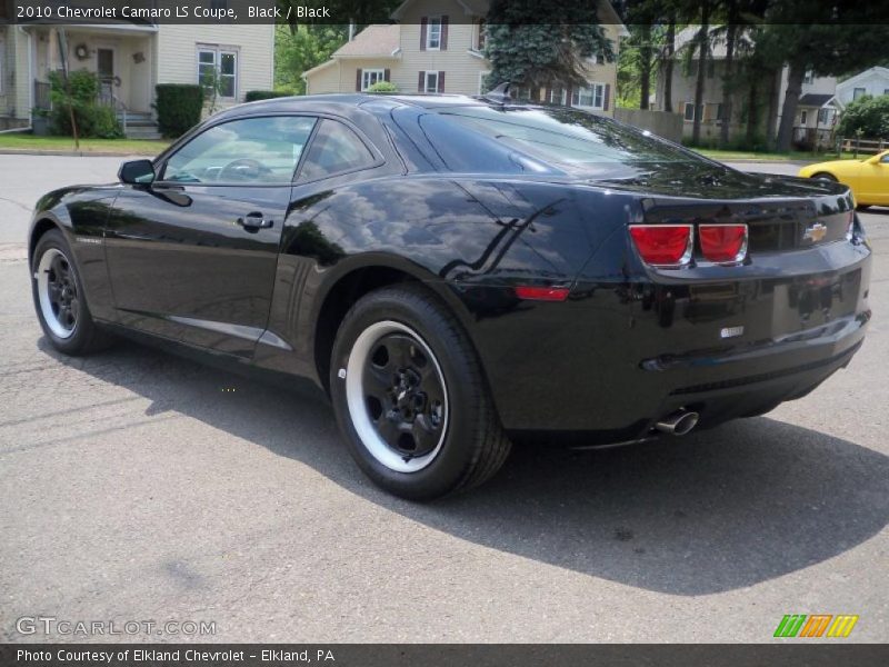 Black / Black 2010 Chevrolet Camaro LS Coupe