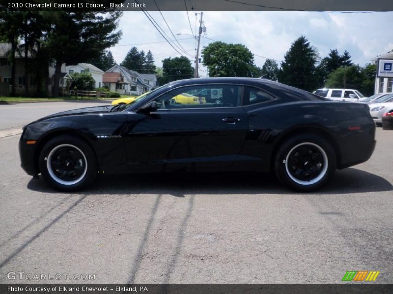 Black / Black 2010 Chevrolet Camaro LS Coupe