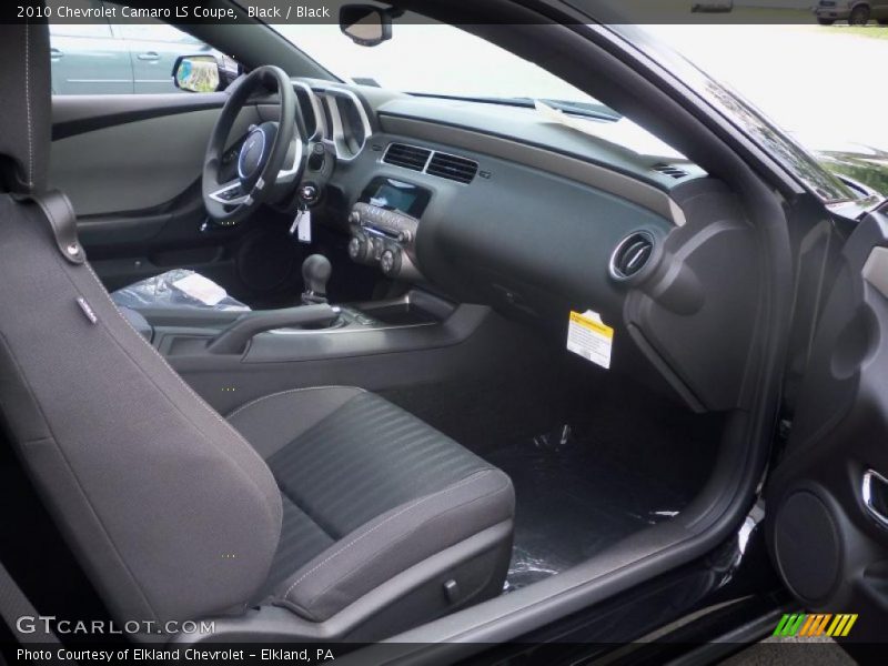 Black / Black 2010 Chevrolet Camaro LS Coupe