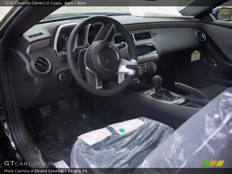 Black / Black 2010 Chevrolet Camaro LS Coupe