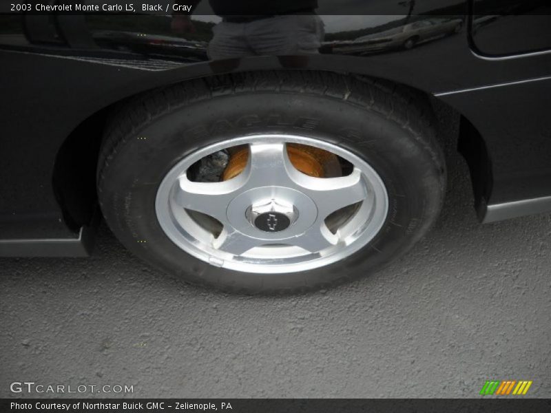 Black / Gray 2003 Chevrolet Monte Carlo LS