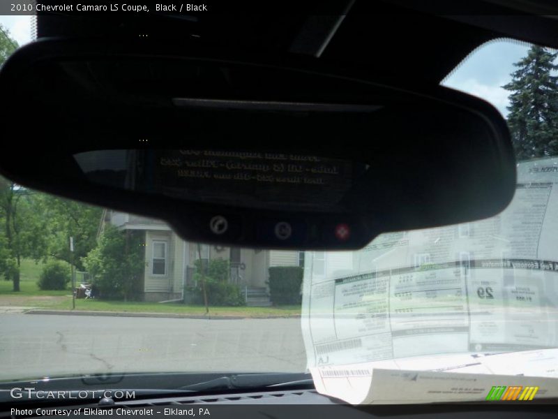 Black / Black 2010 Chevrolet Camaro LS Coupe