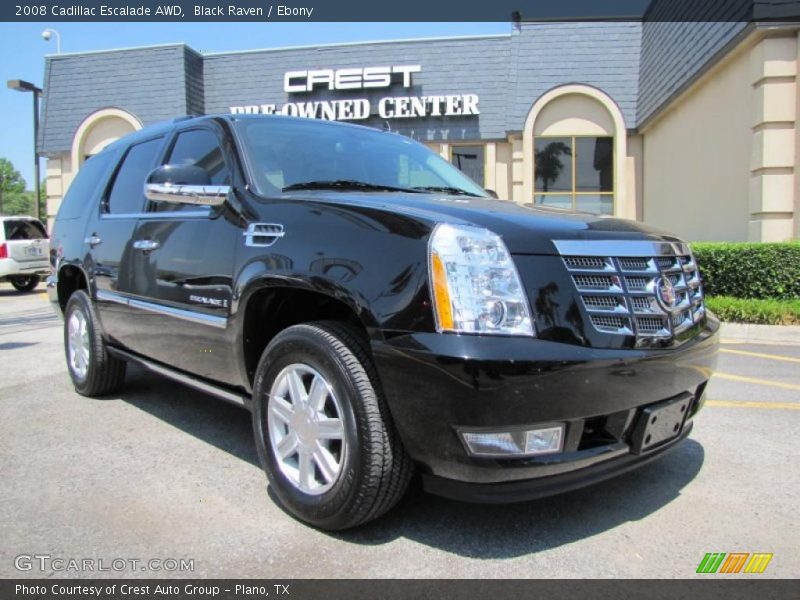 Black Raven / Ebony 2008 Cadillac Escalade AWD