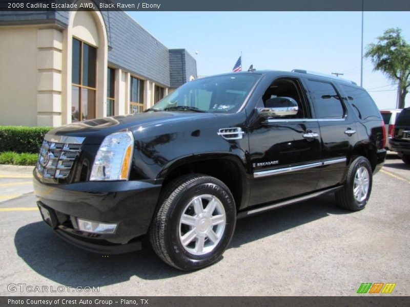 Black Raven / Ebony 2008 Cadillac Escalade AWD