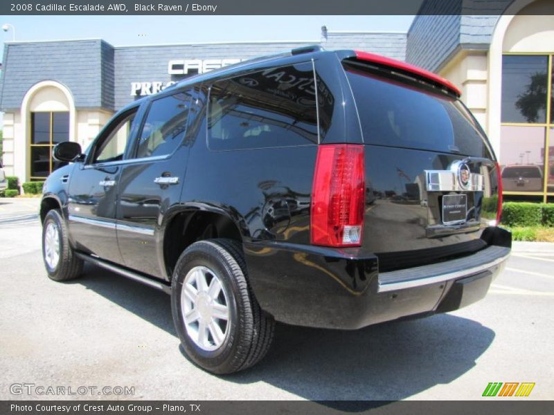 Black Raven / Ebony 2008 Cadillac Escalade AWD