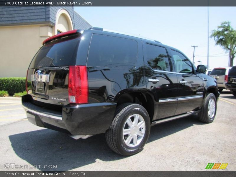 Black Raven / Ebony 2008 Cadillac Escalade AWD