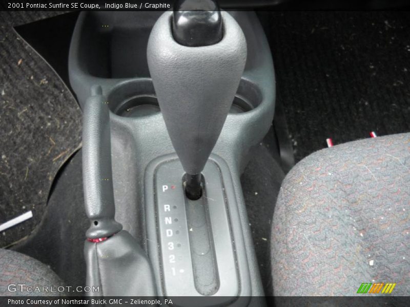Indigo Blue / Graphite 2001 Pontiac Sunfire SE Coupe