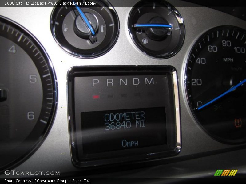 Black Raven / Ebony 2008 Cadillac Escalade AWD