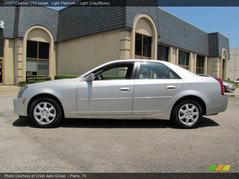 Light Platinum / Light Gray/Ebony 2007 Cadillac CTS Sedan