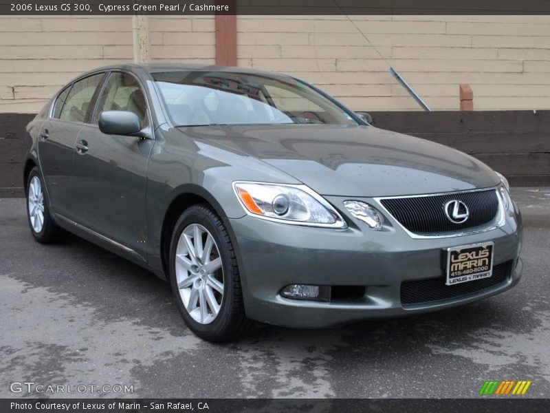 Cypress Green Pearl / Cashmere 2006 Lexus GS 300