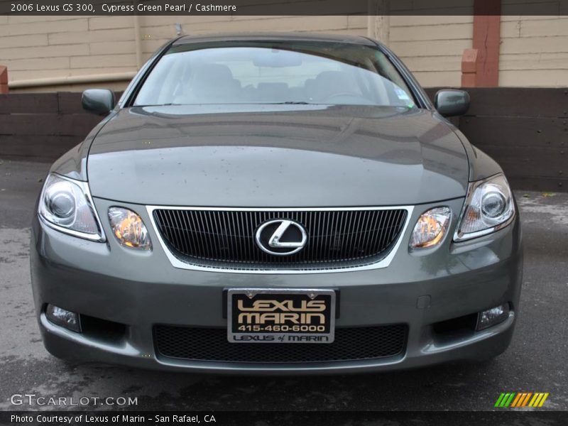 Cypress Green Pearl / Cashmere 2006 Lexus GS 300