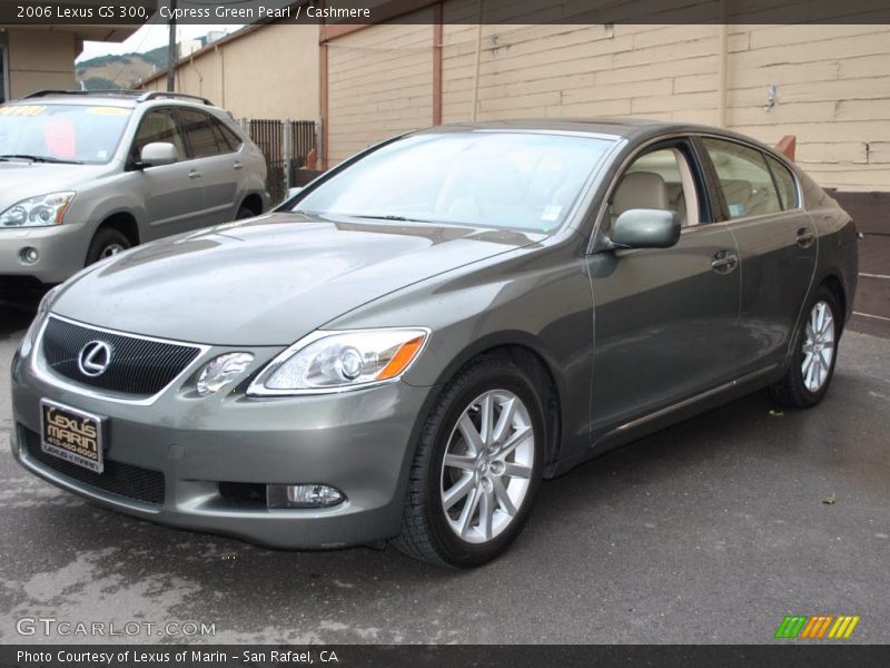 Cypress Green Pearl / Cashmere 2006 Lexus GS 300