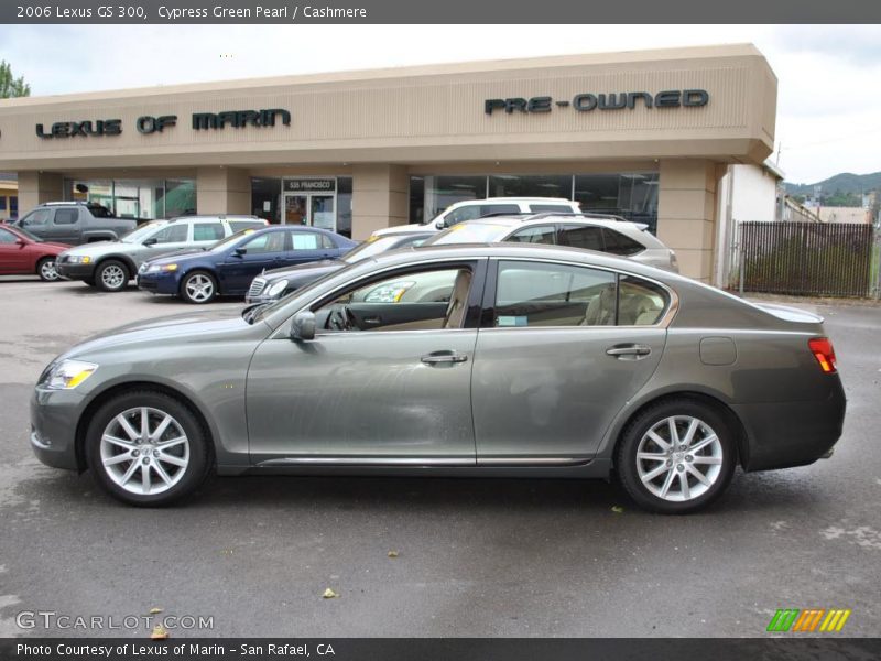 Cypress Green Pearl / Cashmere 2006 Lexus GS 300