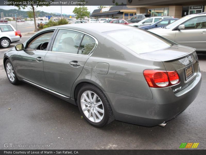 Cypress Green Pearl / Cashmere 2006 Lexus GS 300