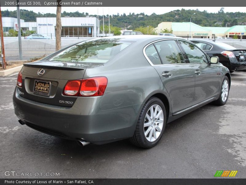 Cypress Green Pearl / Cashmere 2006 Lexus GS 300