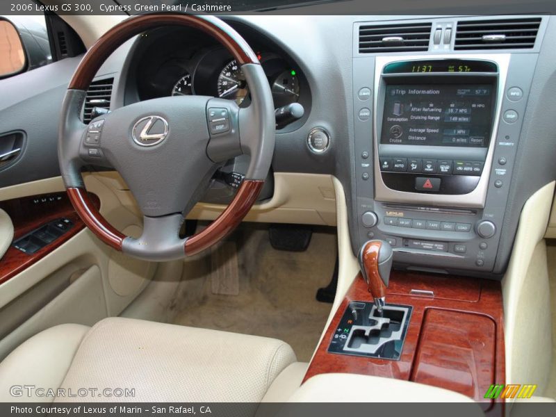 Cypress Green Pearl / Cashmere 2006 Lexus GS 300