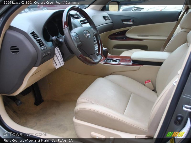 Cypress Green Pearl / Cashmere 2006 Lexus GS 300