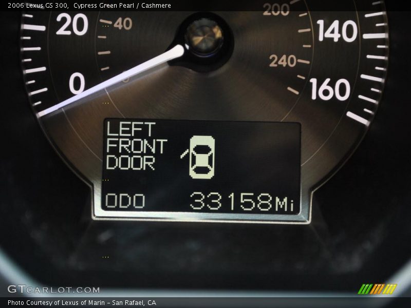 Cypress Green Pearl / Cashmere 2006 Lexus GS 300