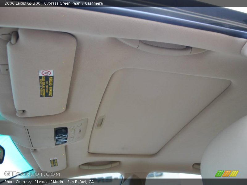 Cypress Green Pearl / Cashmere 2006 Lexus GS 300