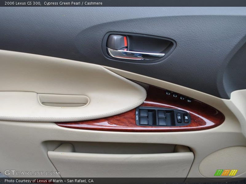 Cypress Green Pearl / Cashmere 2006 Lexus GS 300