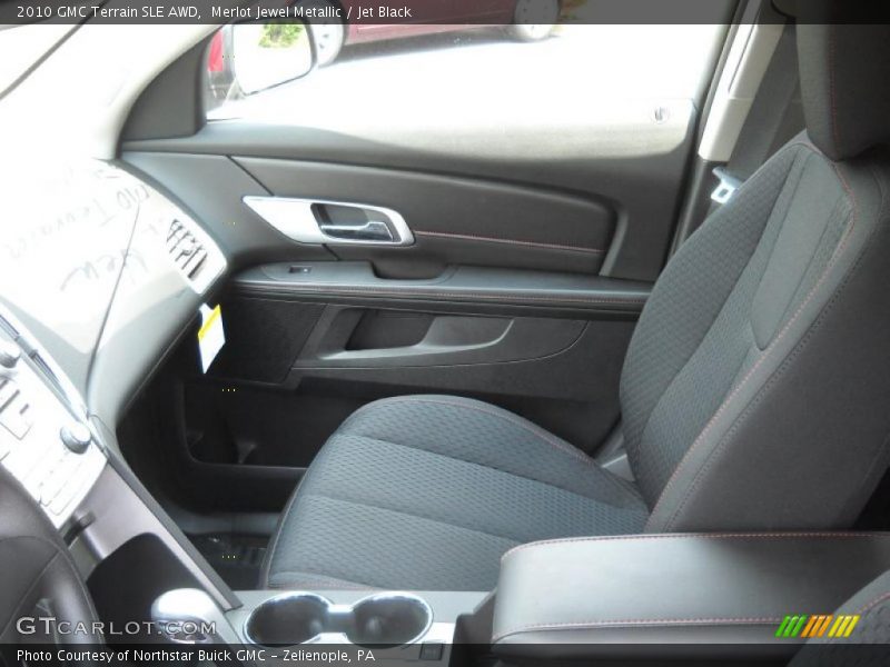 Merlot Jewel Metallic / Jet Black 2010 GMC Terrain SLE AWD