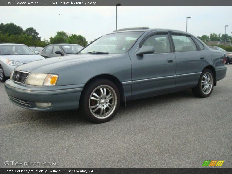 Silver Spruce Metallic / Ivory 1999 Toyota Avalon XLS