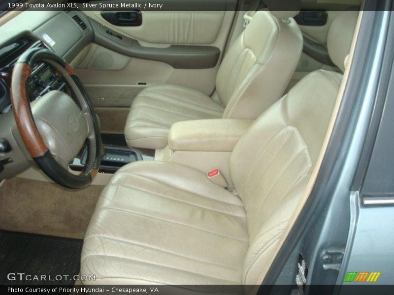 Silver Spruce Metallic / Ivory 1999 Toyota Avalon XLS