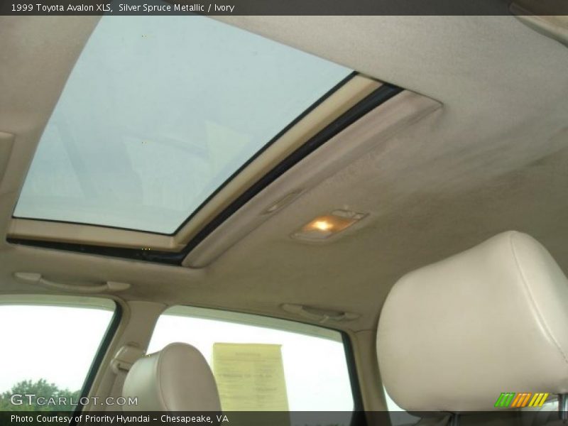 Silver Spruce Metallic / Ivory 1999 Toyota Avalon XLS