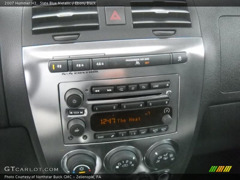 Slate Blue Metallic / Ebony Black 2007 Hummer H3