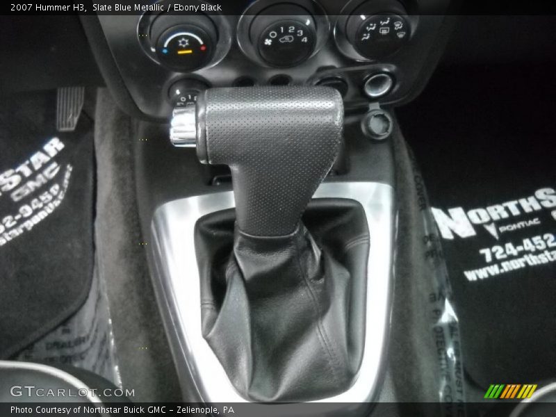 Slate Blue Metallic / Ebony Black 2007 Hummer H3