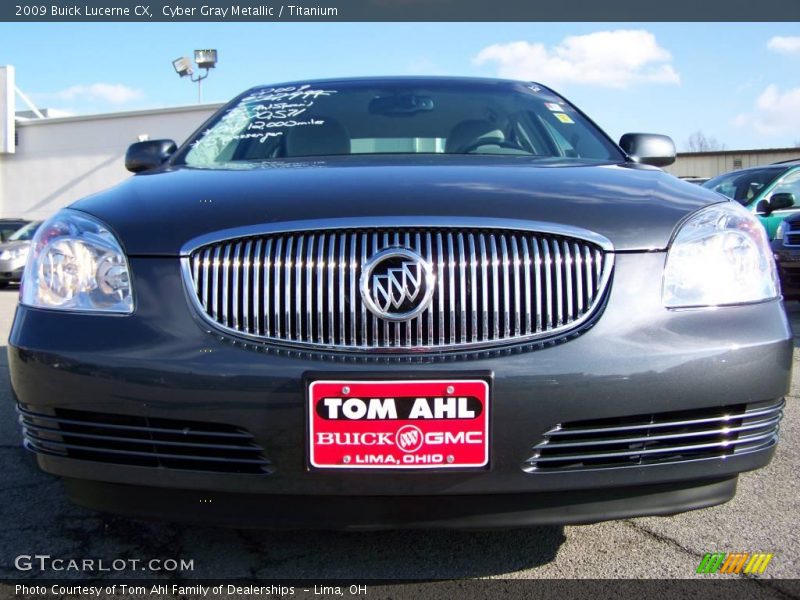 Cyber Gray Metallic / Titanium 2009 Buick Lucerne CX