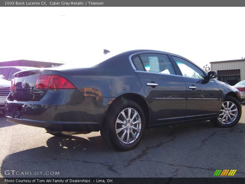 Cyber Gray Metallic / Titanium 2009 Buick Lucerne CX