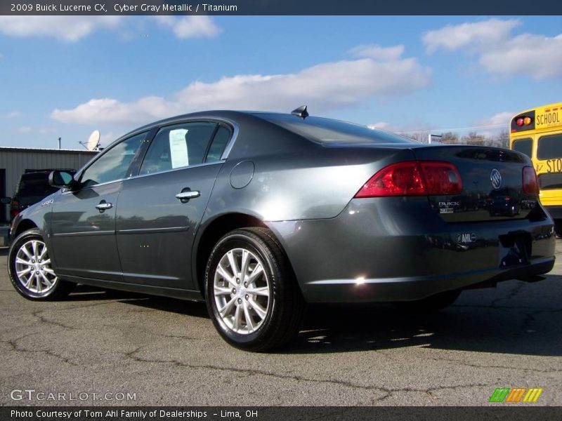 Cyber Gray Metallic / Titanium 2009 Buick Lucerne CX