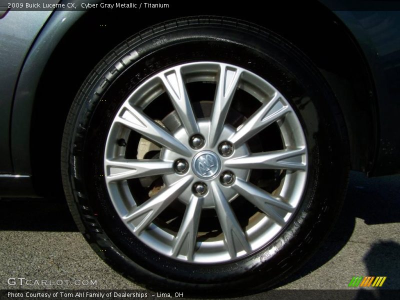 Cyber Gray Metallic / Titanium 2009 Buick Lucerne CX