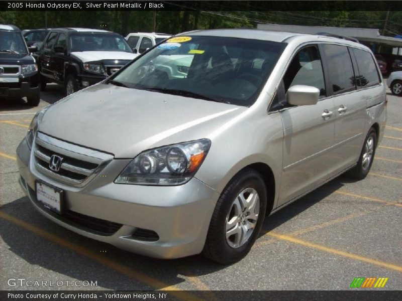 Silver Pearl Metallic / Black 2005 Honda Odyssey EX